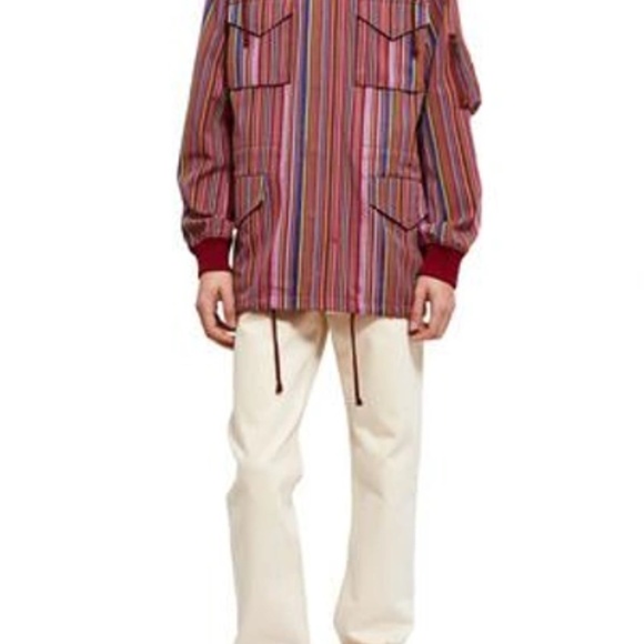 OPENING CEREMONY - Baja Field Jacket in Rainbow Stripe with A Custom Patch - Picture 15 of 15